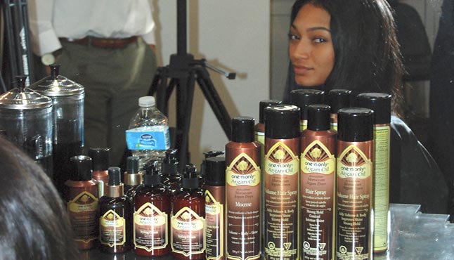 Argan Hair Color Photo Shoot
