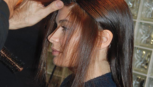 Argan Hair Color Photo Shoot
