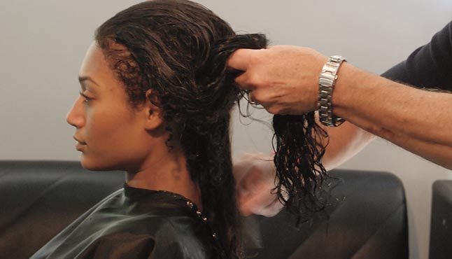 Argan Hair Color Photo Shoot