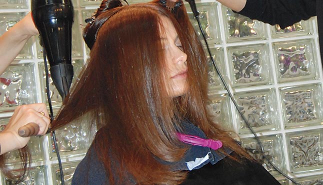 Argan Hair Color Photo Shoot