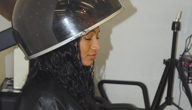 Argan Hair Color Photo Shoot