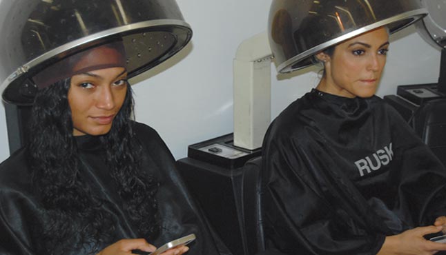 Argan Hair Color Photo Shoot