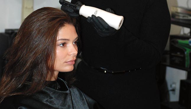 Argan Hair Color Photo Shoot