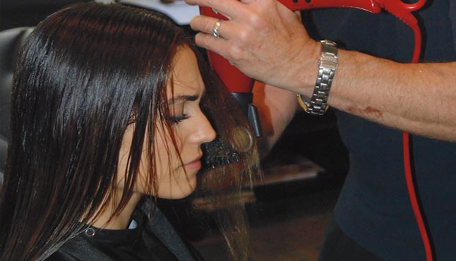 Argan Hair Color Photo Shoot