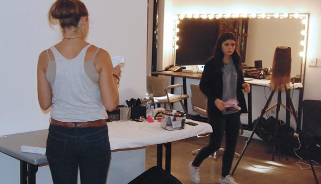 Argan Hair Color Photo Shoot