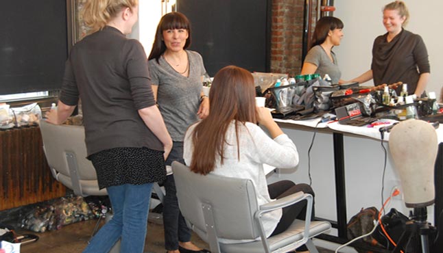 Argan Hair Color Photo Shoot