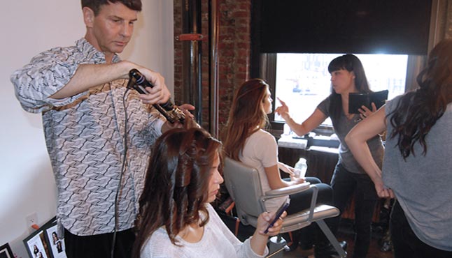 Argan Hair Color Photo Shoot