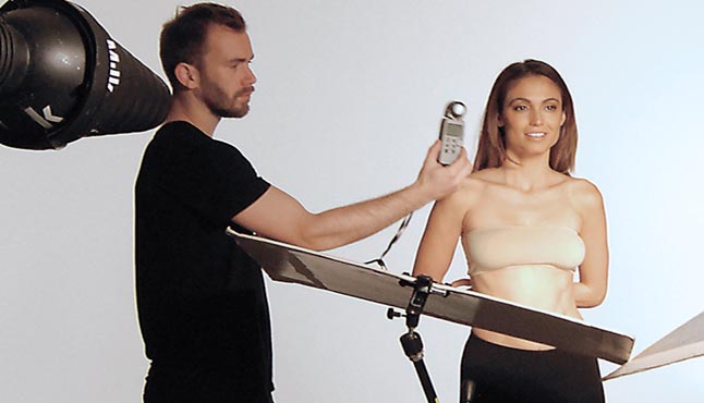 Argan Hair Color Photo Shoot