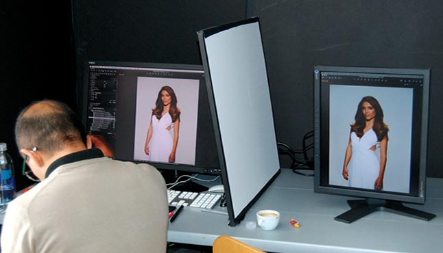 Argan Hair Color Photo Shoot